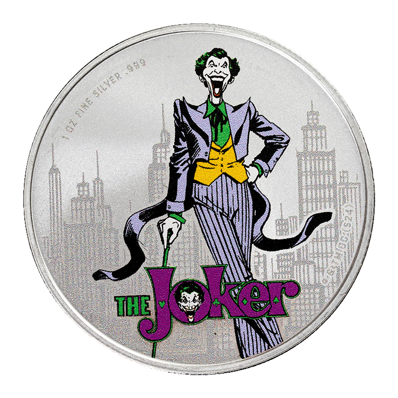 Image pour Pièce d’argent de 1 oz du Joker de DC Comics® (2024) à partir de Métaux précieux TD